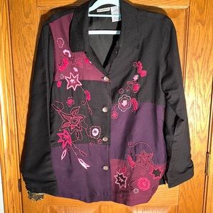 Fully lined shirt jacket